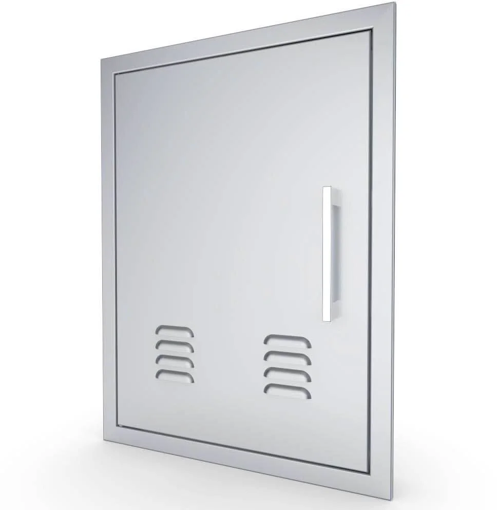 Sunstone Beveled Frame Left Swing Vertical Vented Door - BA-VDVL1724 - image 2