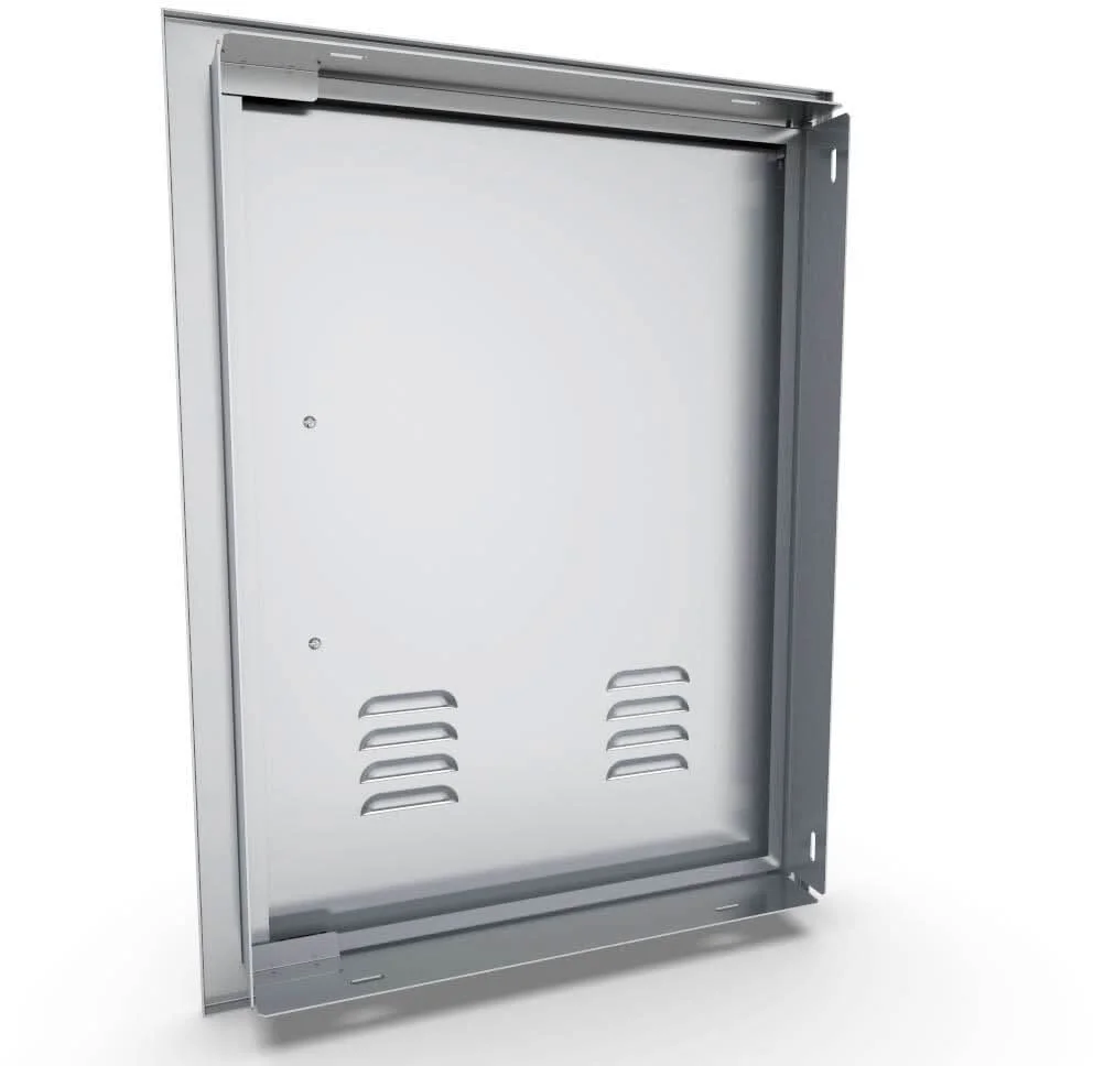Sunstone Beveled Frame Left Swing Vertical Vented Door - BA-VDVL1724 - image 3