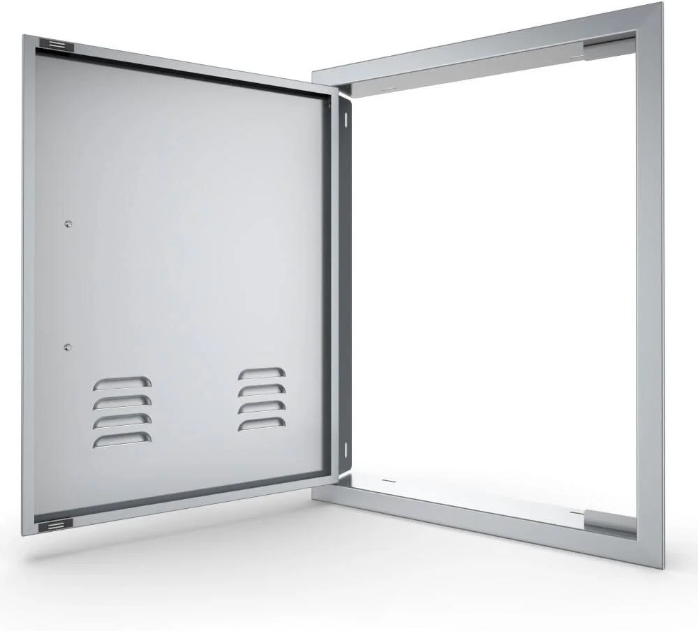 Sunstone Beveled Frame Left Swing Vertical Vented Door - BA-VDVL1724 - image 4