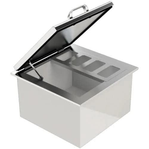 Eloquence 260 Series 18 Inch Drop In Ice Bin Cooler With Condiment Tray - Eloquence-260-18DI