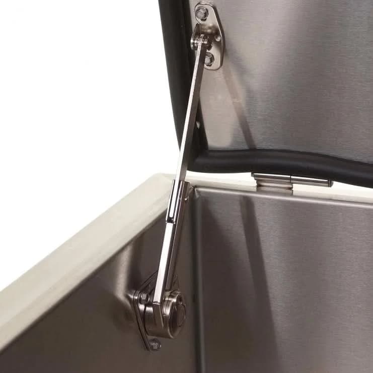 Eloquence 260 Series 18 Inch Slide In Ice Bin Cooler With Speed Rail & Condiment Holder - Eloquence-260-18SI - image 2