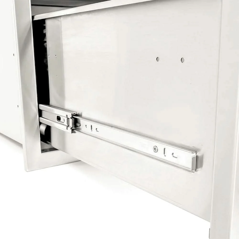 PCM 260 Series 42 Inch Door, Double Drawer & Roll Out Trash Bin Combo - BBQ-260-DDC-42TR - image 3