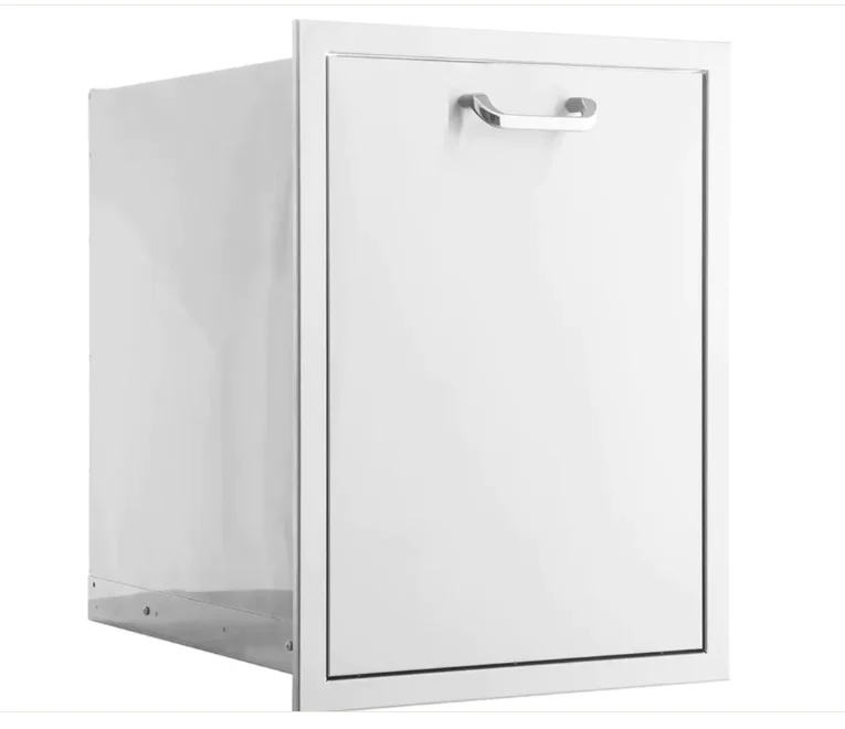 PCM BBQ-260-SH-2014 Single Access Door with Single Drawer and Trash Bin - PCKG1-BBQ-260-SH-2014 - image 3