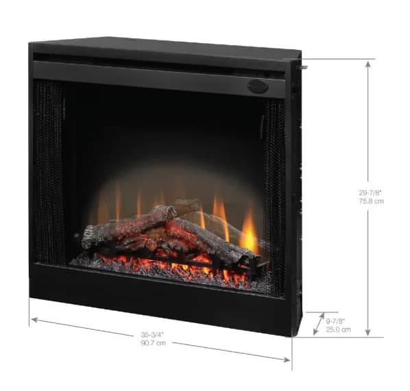 Dimplex 33-inch Slimline Built-in BF Series Electric Firebox- BFSL33 - image 4