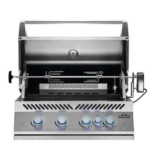 Napoleon 700 Series 32 RB - 32-Inch 4-Burner Built-In Grill with Infrared Rear Burner - Liquid Propane Gas - BIG32RBPSS - image 2