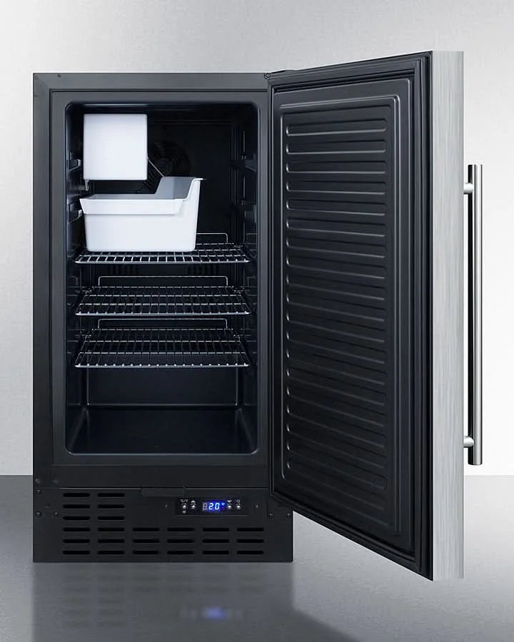 Summit 18 8 lb. Drain-Free Icemaker, ADA Compliant - BIM18SSADA - image 3