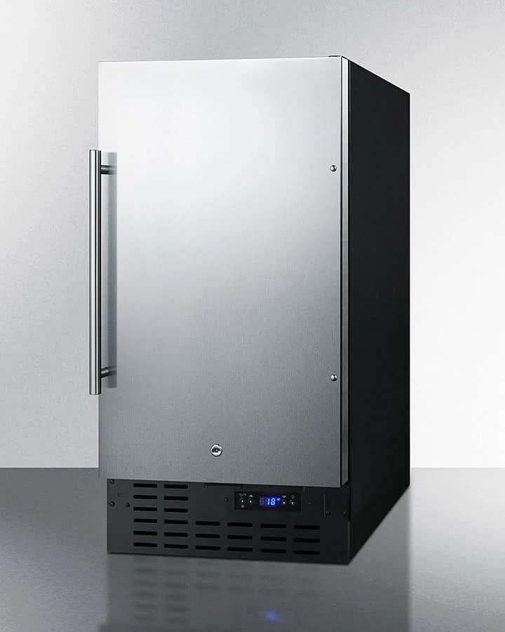 Summit 18 8 lb. Drain-Free Icemaker - BIM18SS - image 2