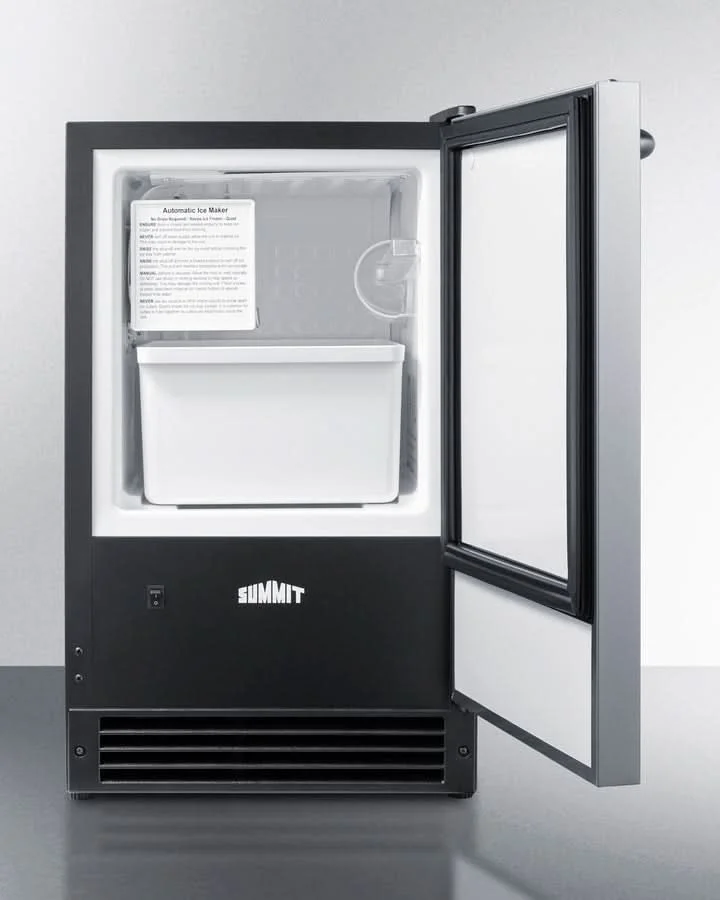 Summit 15 lb. Drain-Free Built-in Icemaker - BIM26 - image 4