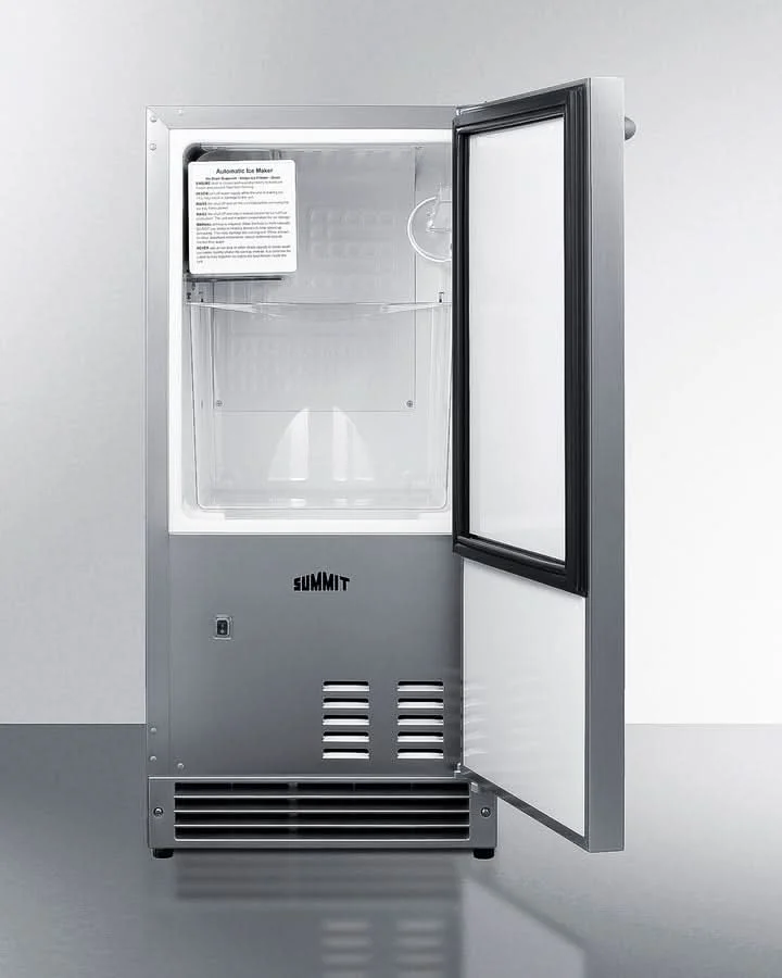 Summit 25 lb. Drain-Free Icemaker, ADA Compliant Left Hand Door - BIM26H32LHD - image 3