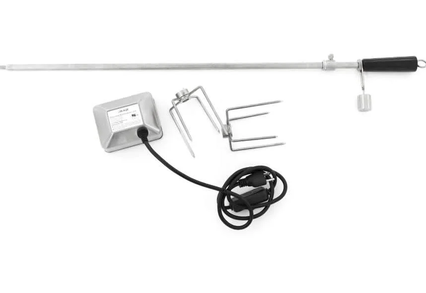 Blaze Rotisserie Kit For 32-Inch Charcoal & 4-Burner Gas Grills - BLZ-34-ROTIS-SS