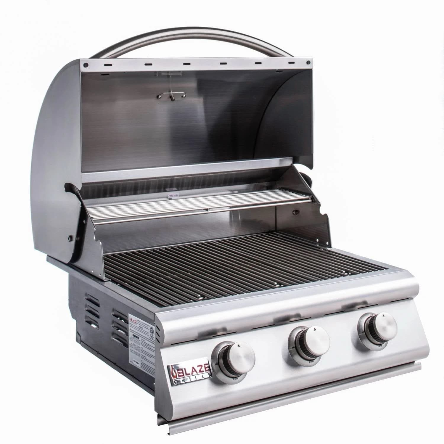 Blaze Prelude LBM - 25-Inch 3-Burner Built-In Grill - Natural Gas - BLZ-3LBM-NG - image 2
