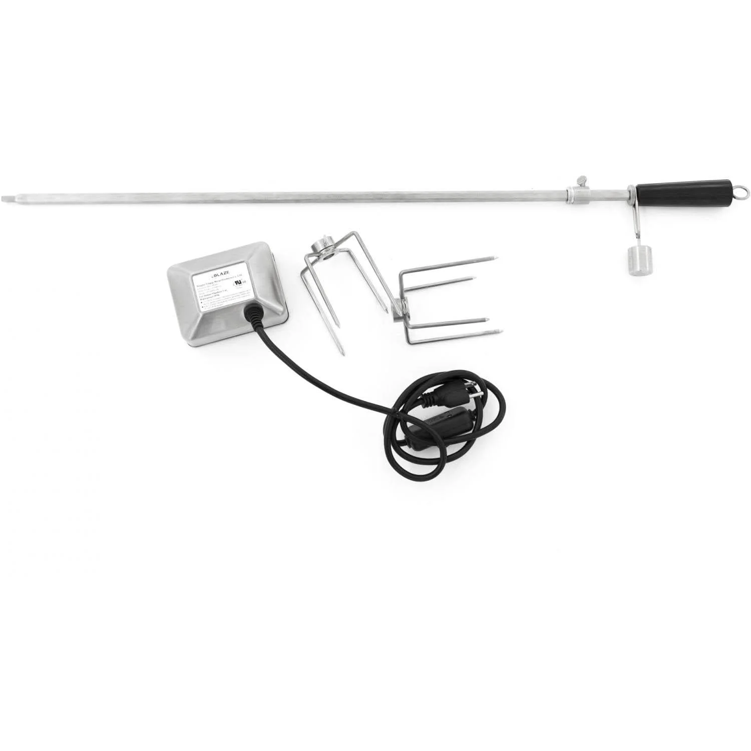 Blaze Outdoor Standard Package 40-inch LTE 5 burner Grill with Rotisserie, Stainless Steel Door and Side Burner LP - image 23