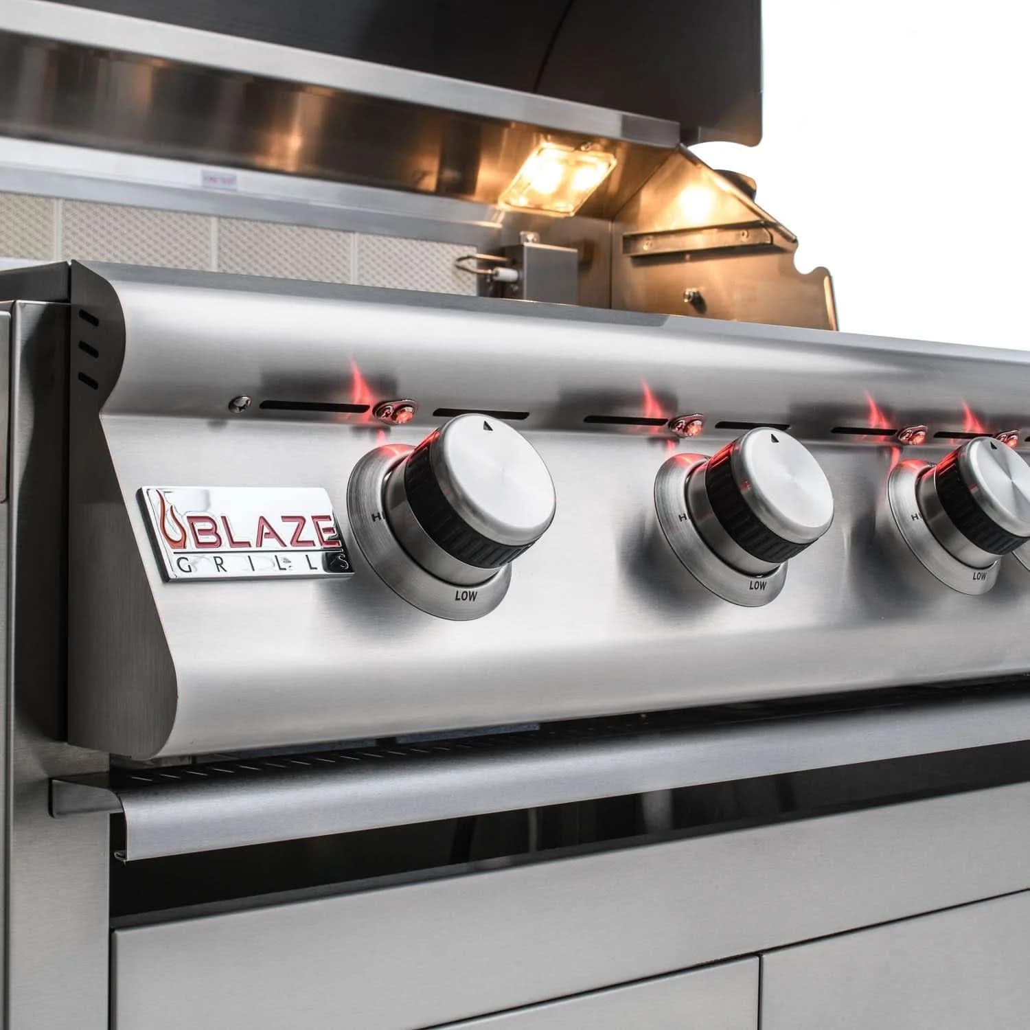 Blaze Premium LTE - 40-Inch 5-Burner Built-In Grill - Natural Gas With Grill Lights - BLZ-5LTE2-NG - image 11