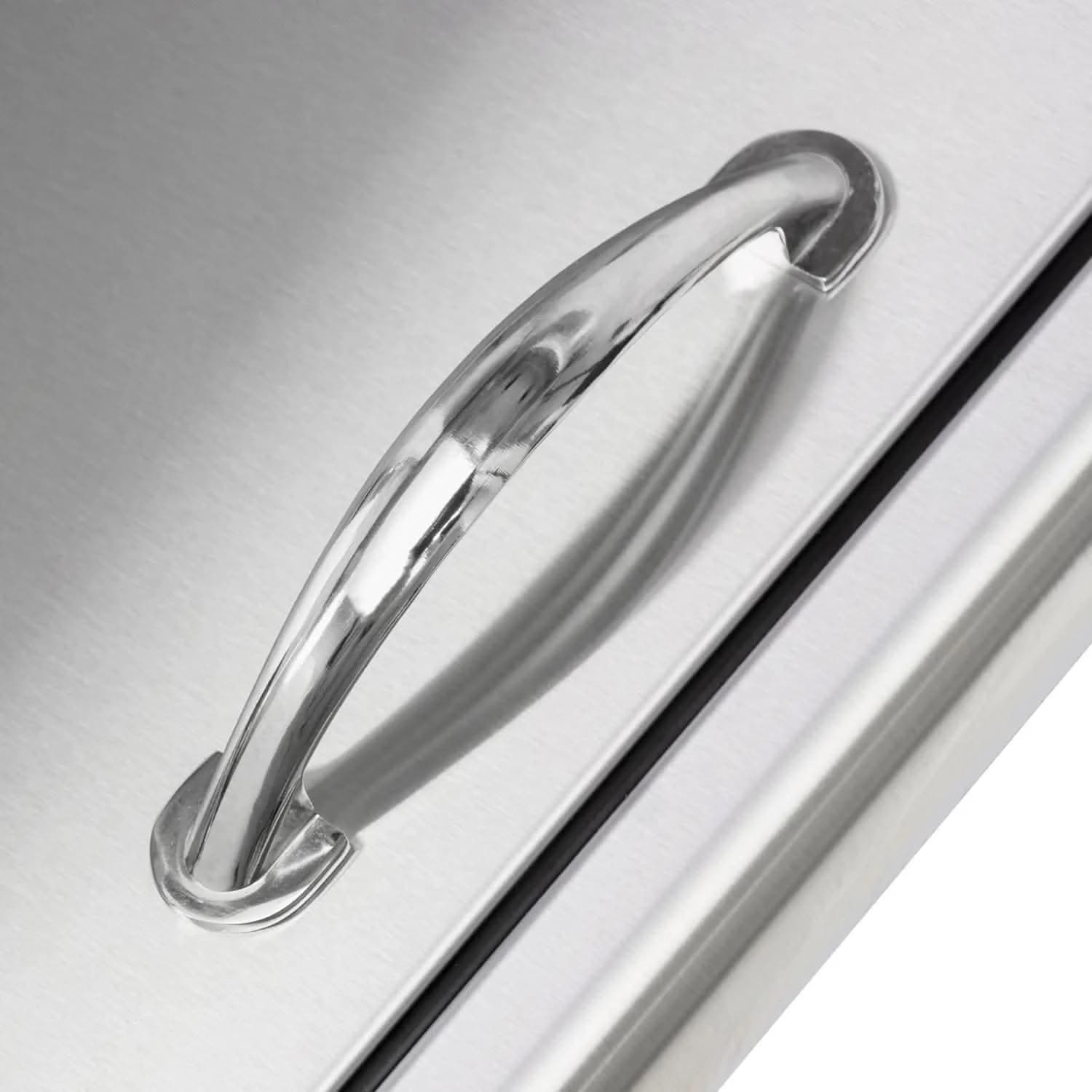 Blaze 32-Inch Access Door & Stainless Steel Double Drawer Combo - BLZ-DDC-R-LTSC - image 3