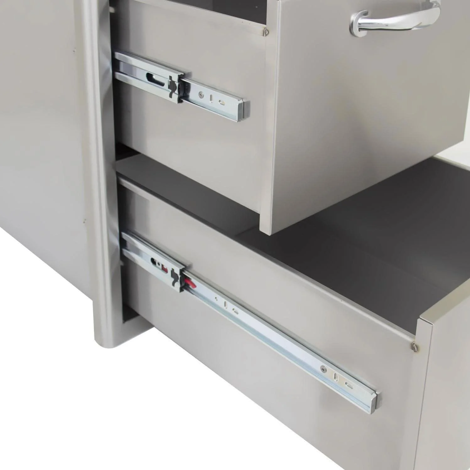 Blaze 16-Inch Stainless Steel Double Access Drawer - BLZ-DRW2-R-LT - image 4