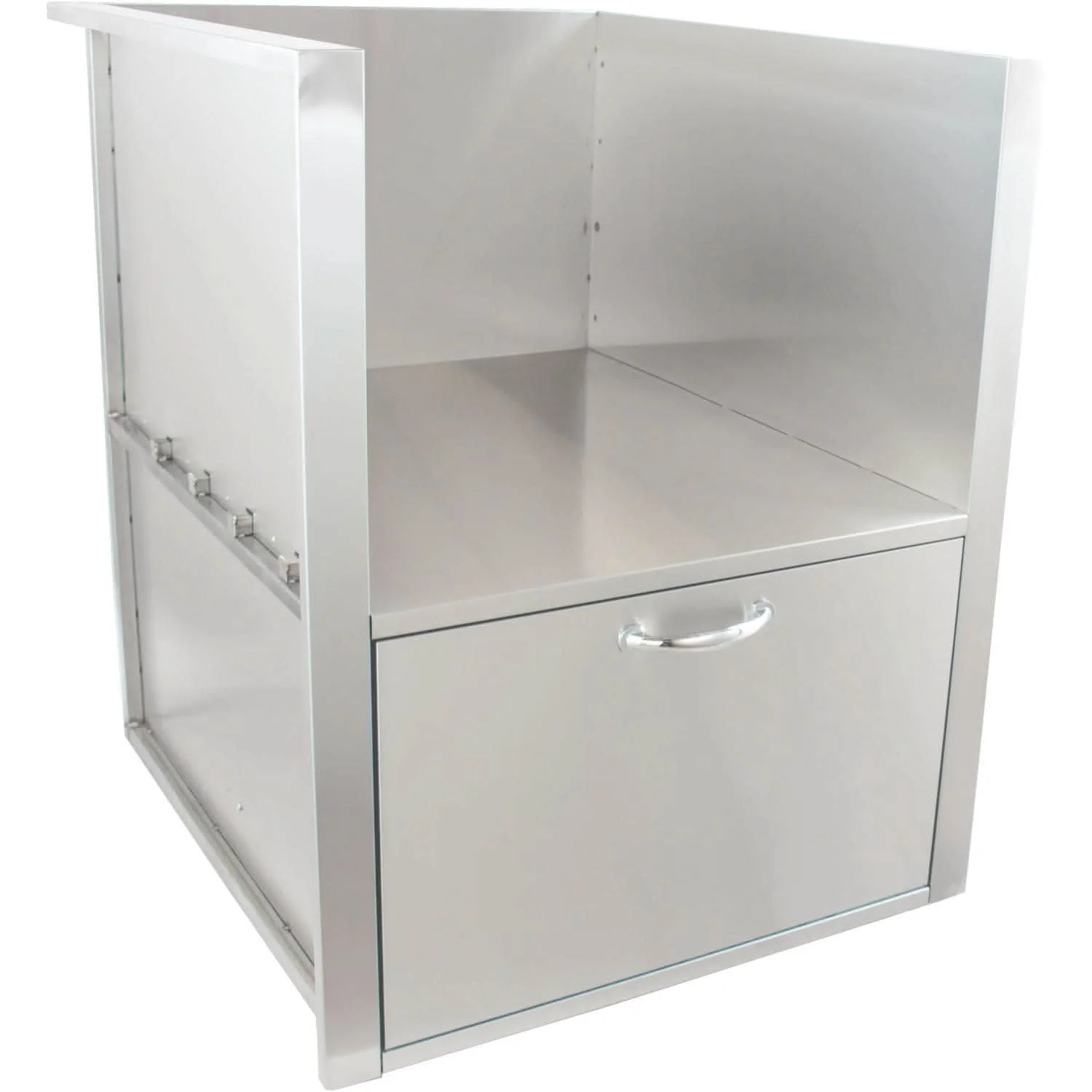 Blaze Built-In 34-Inch Kamado Sleeve With Drawer - BLZ-KMDO-SLV-LT - image 2