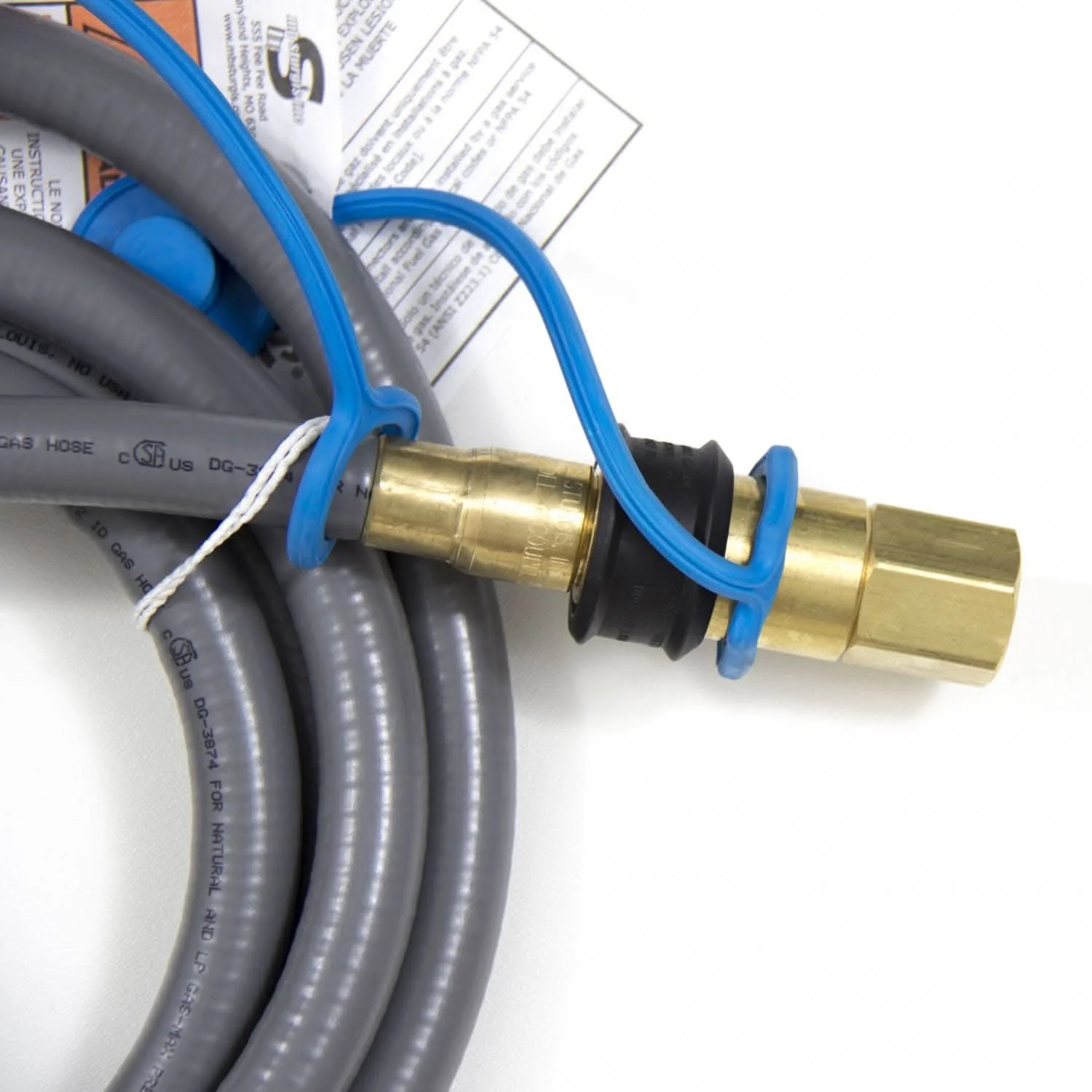 Blaze 10 Ft. Natural Gas/Bulk Propane Hose W/ Quick Disconnect - BLZ-NG-HOSE - image 2