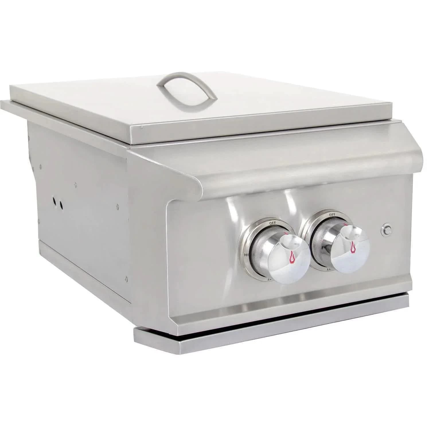 Blaze Outdoor Standard Package Pro Lux 34-inch 3 burner grill with Cover, Power burner and Refrigerator LP - image 20