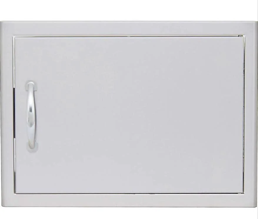 Blaze 28-Inch Stainless Steel Single Access Door, Horizontal - BLZ-SH-2417-R-SC