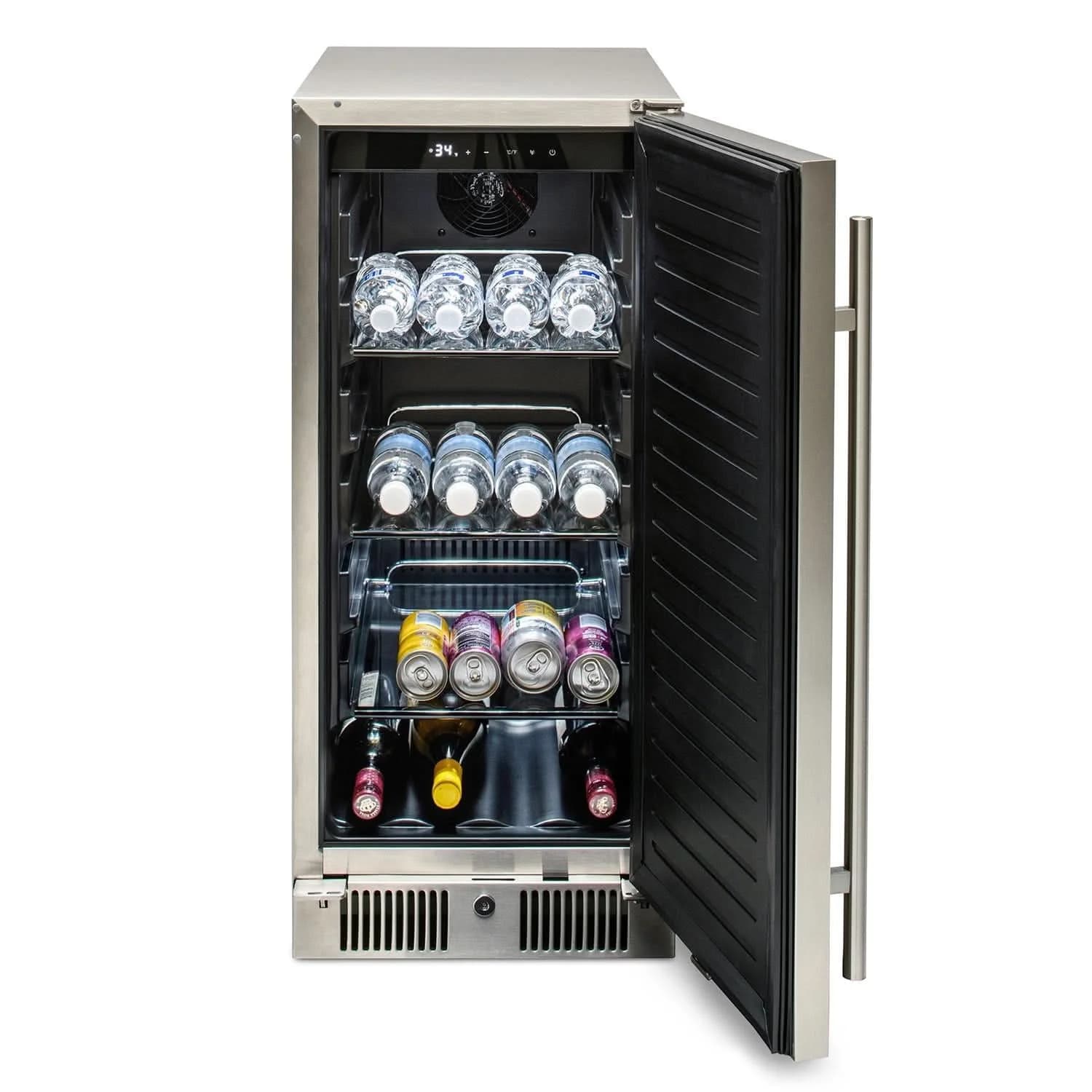 Blaze 15-Inch 3.2 Cu. Ft. Outdoor Rated Compact Refrigerator - BLZ-SSRF-15 - image 2