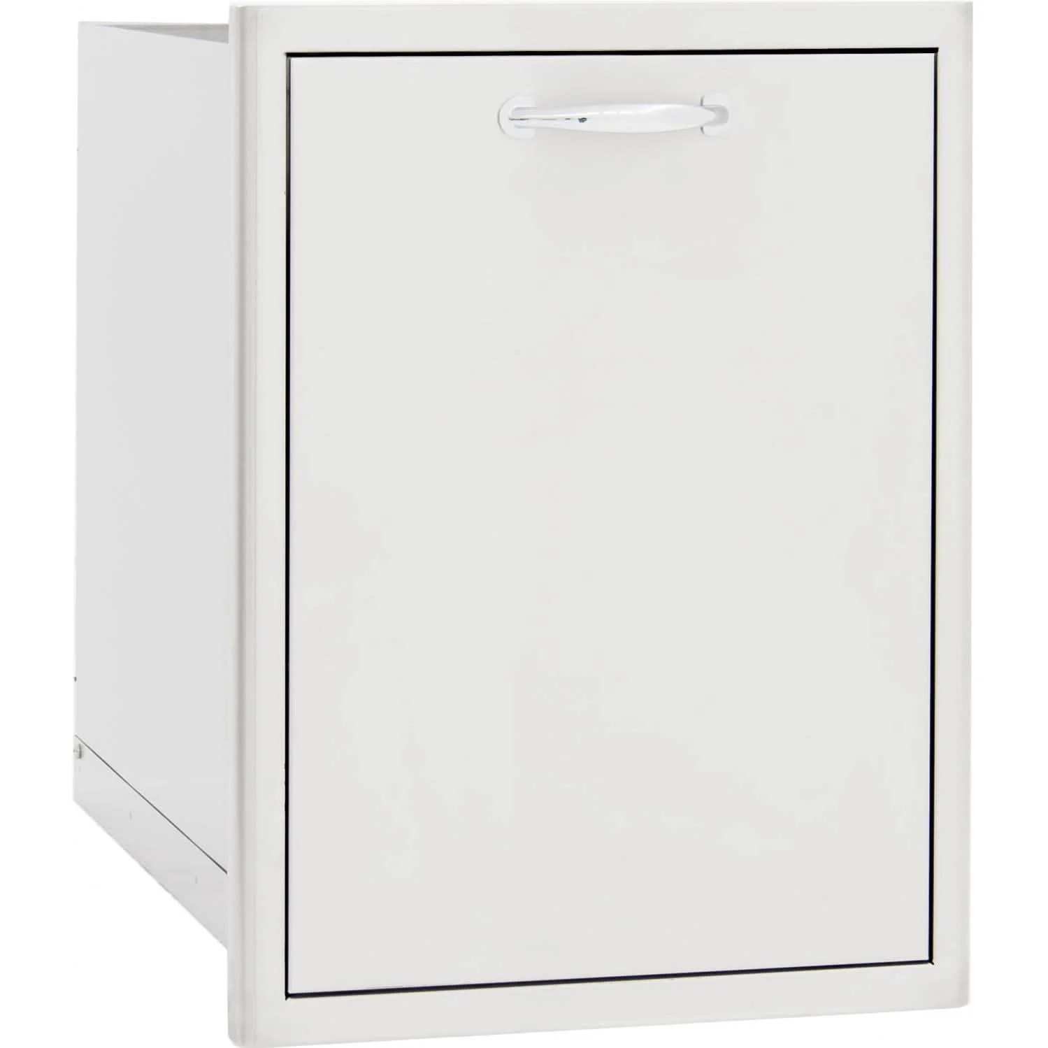Blaze 20-Inch Roll-Out Stainless Steel Double Trash / Recycling Bin - BLZ-TREC-DRW-H - image 3