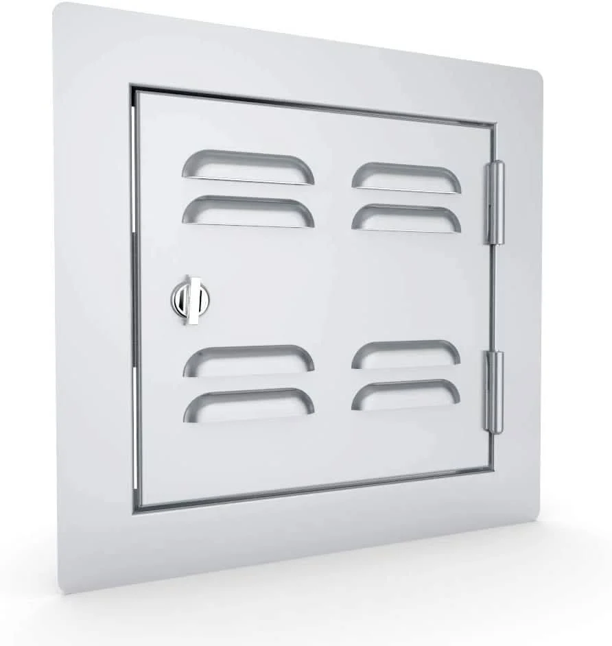 Sunstone Classic Right Hinge Single Access Door with Vents - C-VSDR12 - image 2