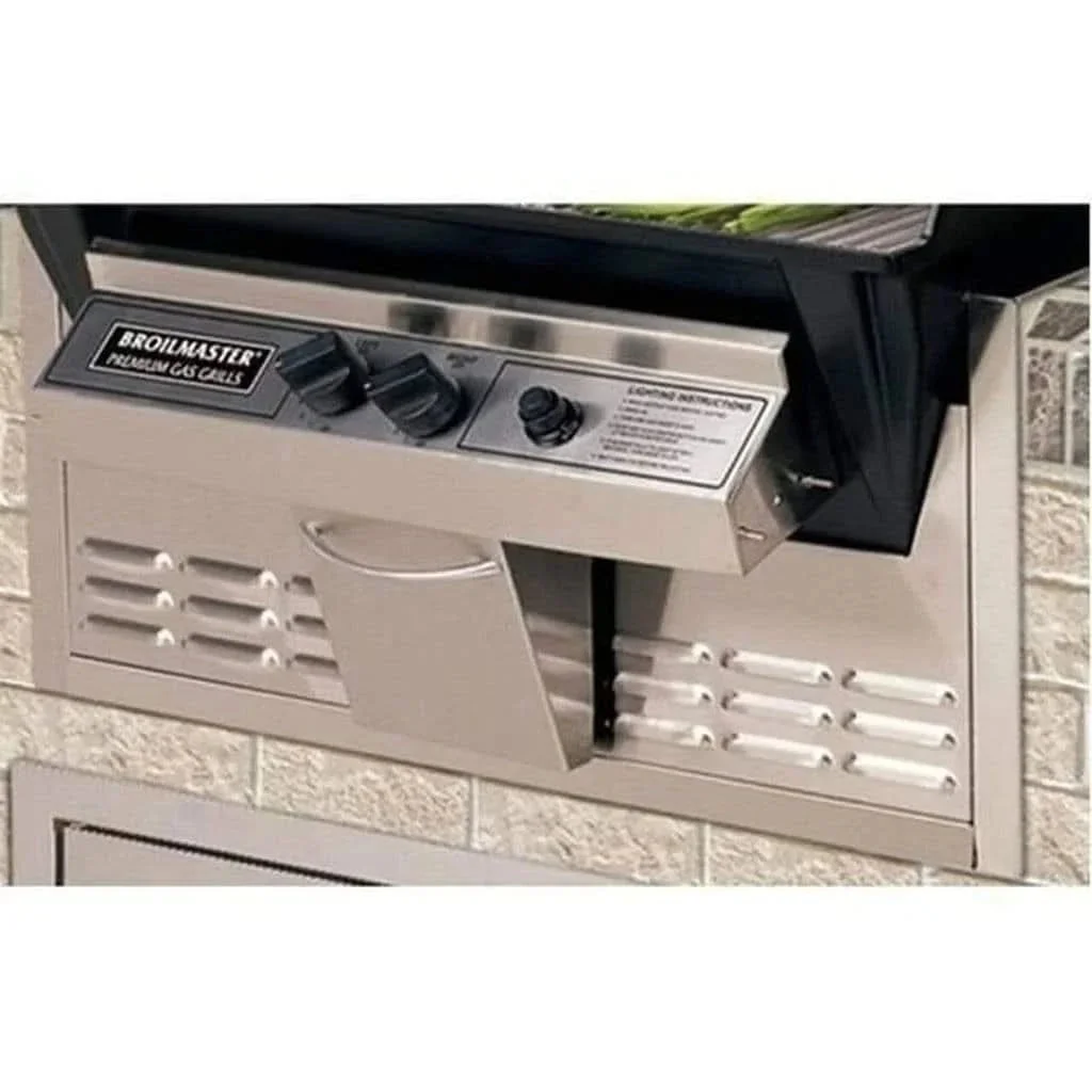 Broilmaster - 26-Inch Built-In Grill - Charcoal - C3 - image 2