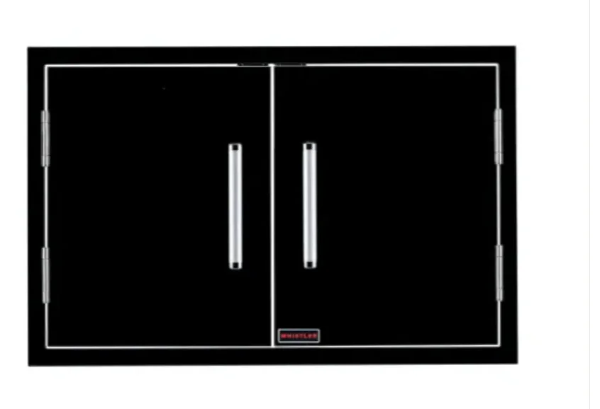 Bonfire Whistler Black Series - 34 - Inch 4 Burner Built-In Natural Gas Grill with Side Burner, Access Door and Griddle Plate - image 4