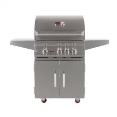 Bonfire Whistler - 28-Inch 3-Burner Freestanding LP Grill with Side Burner and Griddle Plate - PCKG1CBF3DD-LPSBGP - image 4