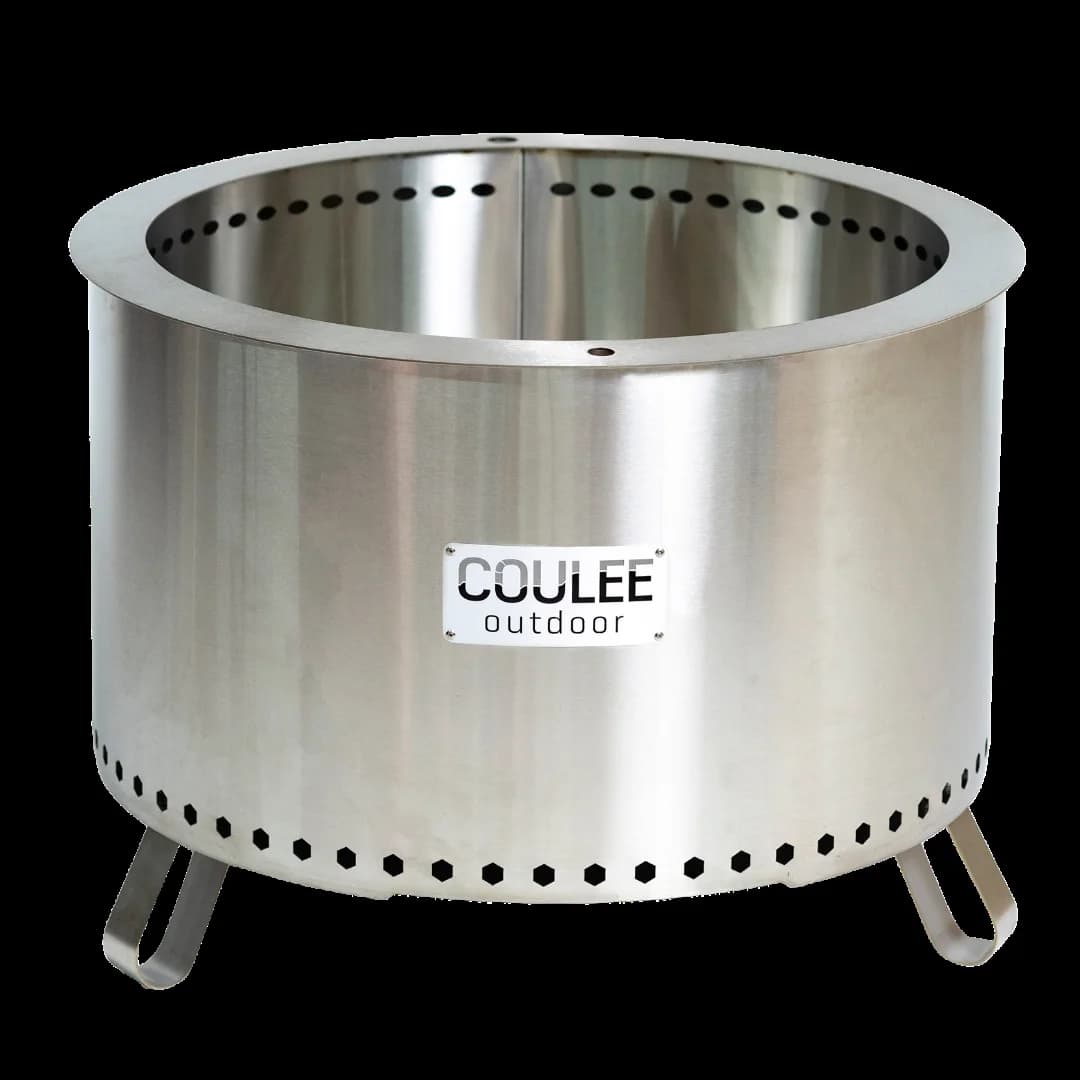 Coulee Colorado XL Portable Smokeless Wood Burning Fire Pit - CCO0025
