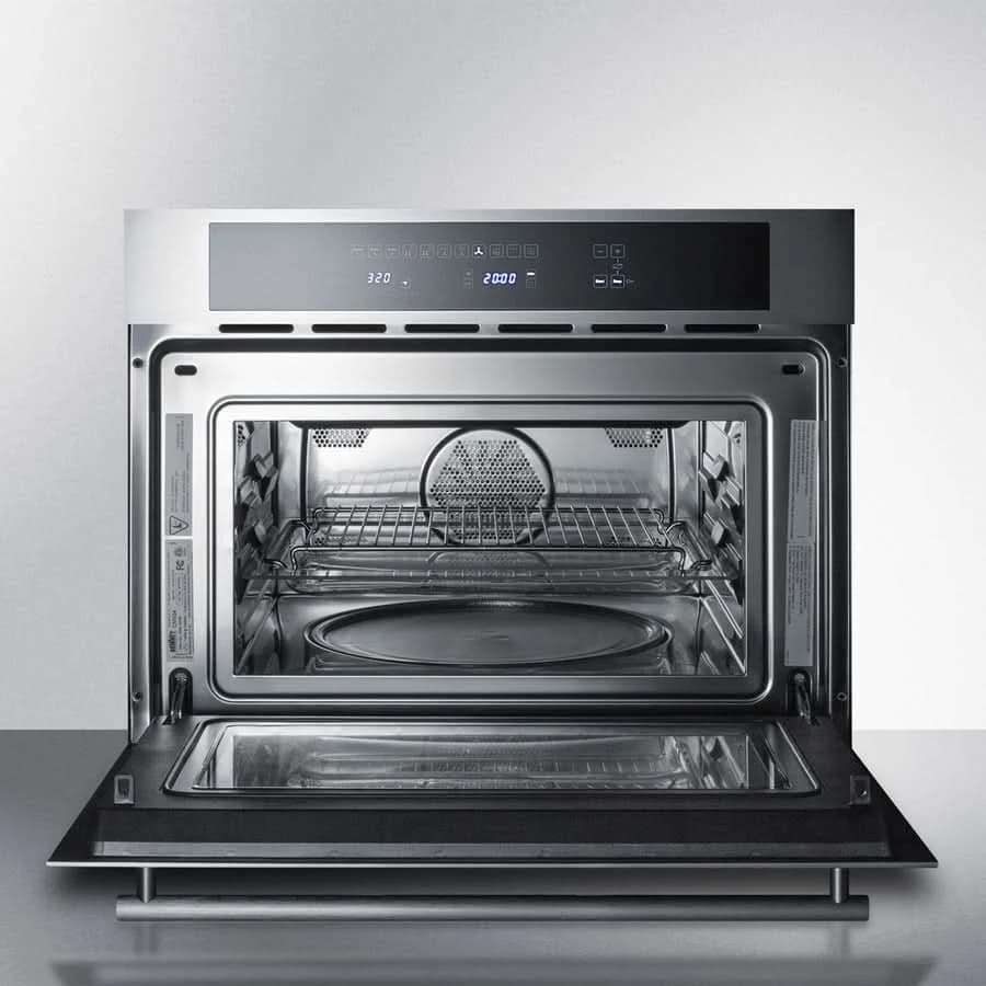 Summit 24 Wide Electric Speed Oven Stainless Steel - CMV24 - image 2