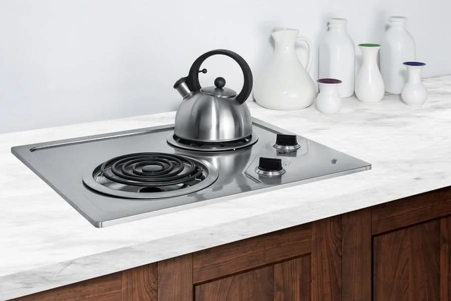 Summit 21 Wide 230V 2-Burner Coil Cooktop Stainless Steel - CR2B224S - image 4