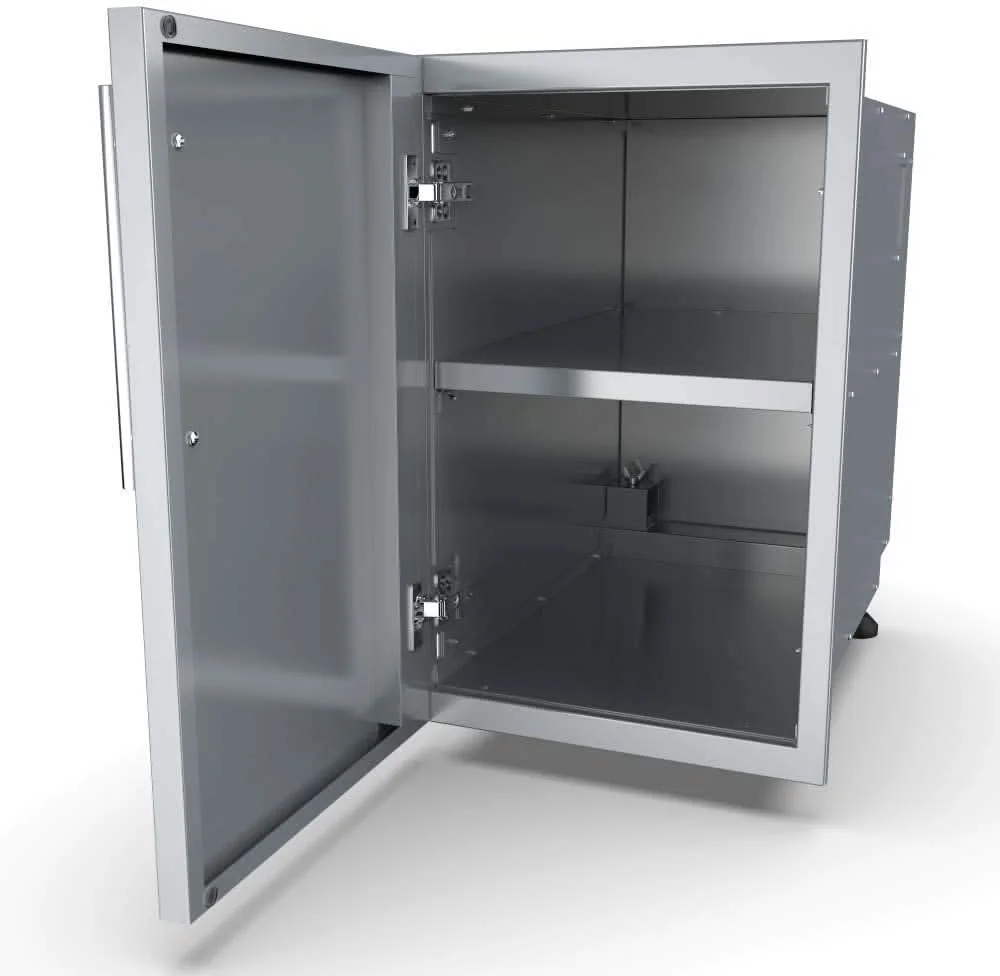 Sunstone Designer Raised Left Hinge Enclosed Cabinet W/Shelf - DE-DVPL15 - image 2