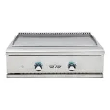 Delta Heat - 32-Inch 2-Burner Teppanyaki Grill - Natural Gas - DHTG32-N