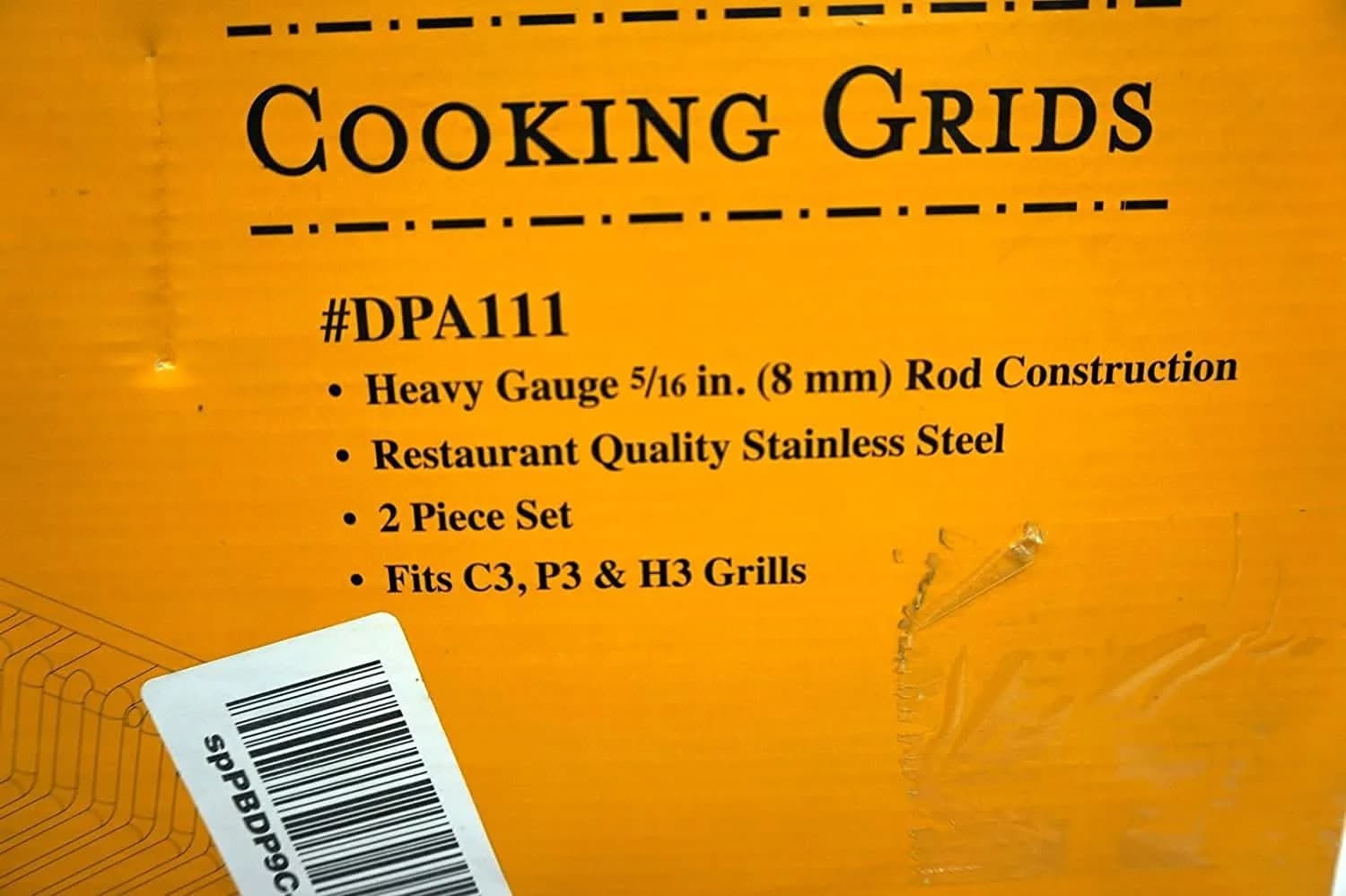 Broilmaster/Superb Broilmaster Cooking Grids Set/2 Stainles - DPA111 - image 3
