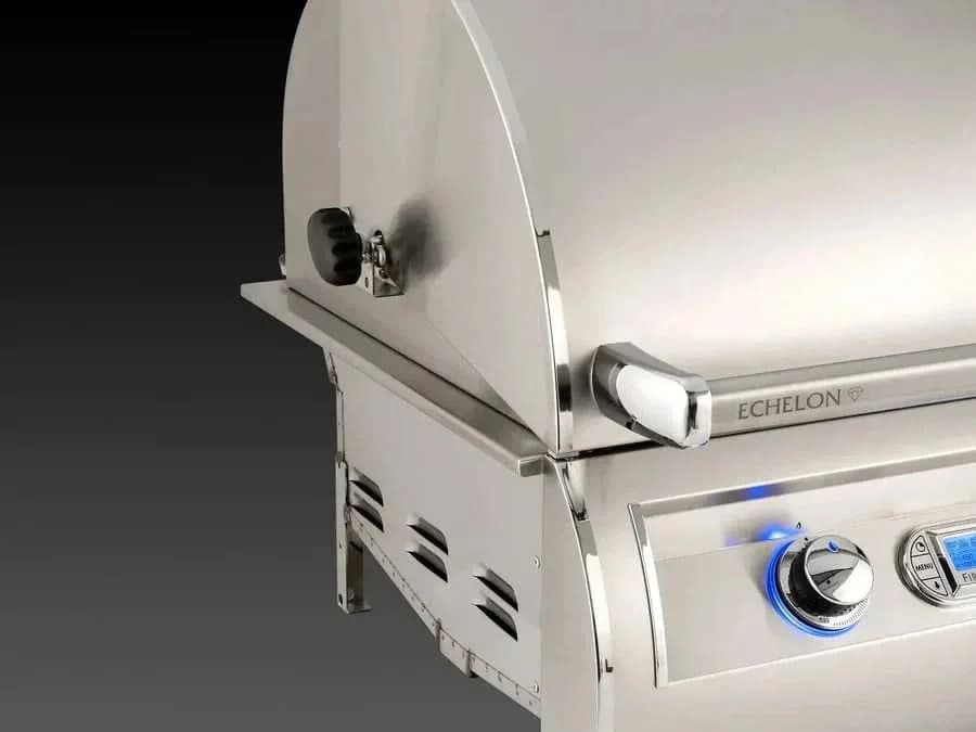 Fire Magic Echelon Diamond E660i 30-Inch Propane Gas Built-In Grill with Backburner, Rotisserie Kit and Analog Thermometer - E660I-8EAP - image 2
