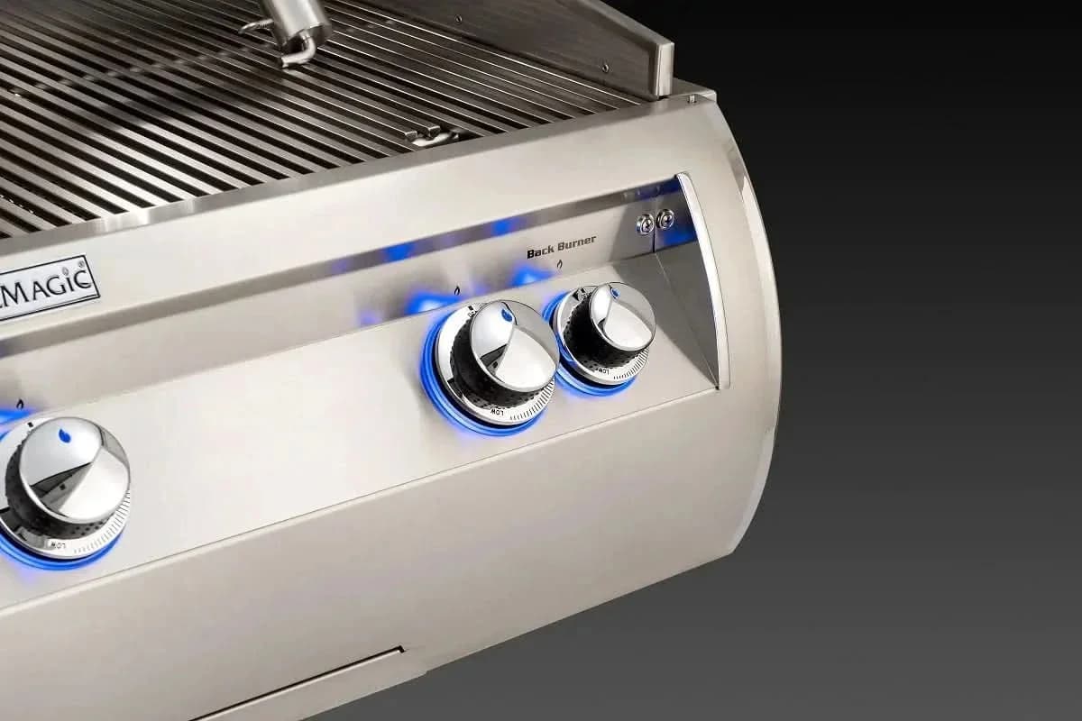 Fire Magic Echelon Diamond E660i 30-Inch Propane Gas Built-In Grill with Backburner, Rotisserie Kit and Analog Thermometer - E660I-8EAP - image 3