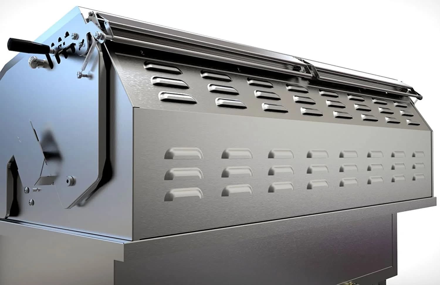 Sunstone Emerald - 42-Inch 2-Burner Gas Hybrid Dual Zone Grill - Charcoal/Wood Burning - EMCHDZ42-LP - image 5