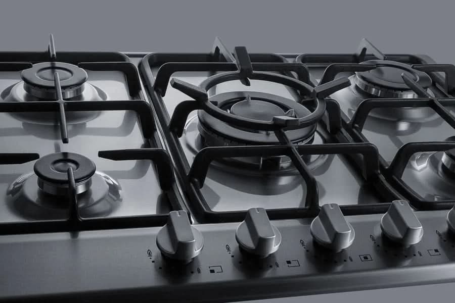 Summit 27 Wide 5 Burner Gas Cooktop Stainless Steel - GC527SS - image 6