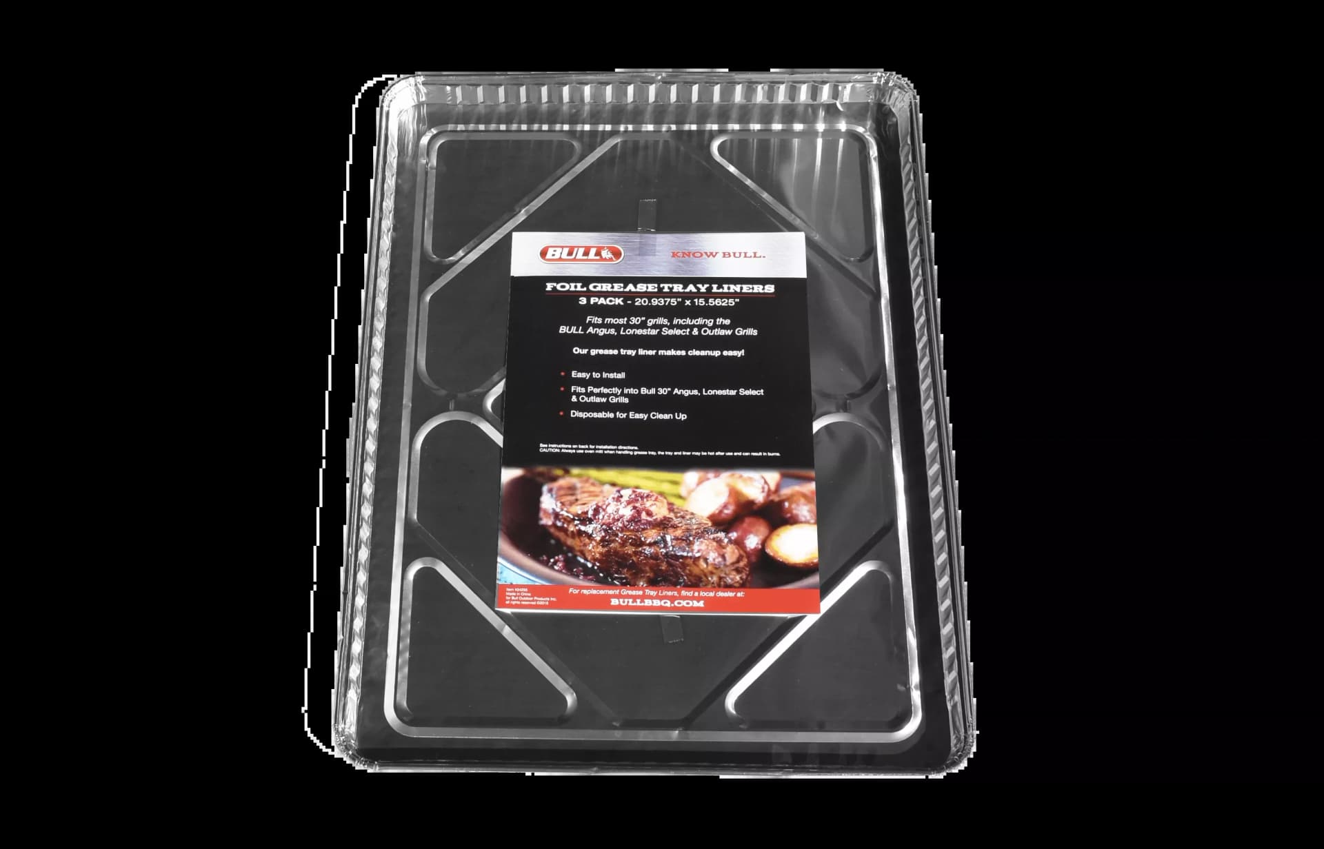 Bull Grease Tray Liners 38"12 pcs. per box. - 24269