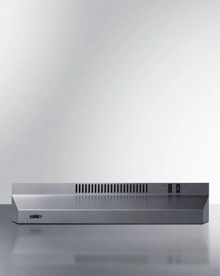 Summit 24 Under Cabinet Convertible Range Hood Stainless Steel - H24RSS - image 4