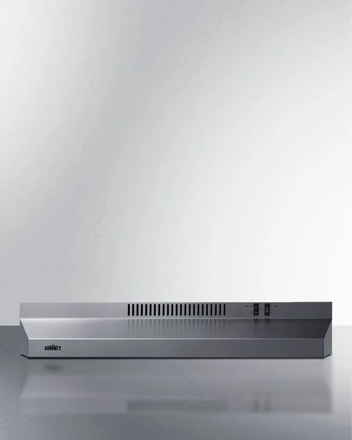 Summit 30 Under Cabinet Convertible Range Hood Stainless Steel - H30RSS - image 3