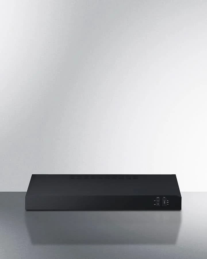 Summit 24 Under Cabinet Convertible Range Hood Black - HC24BB - image 2