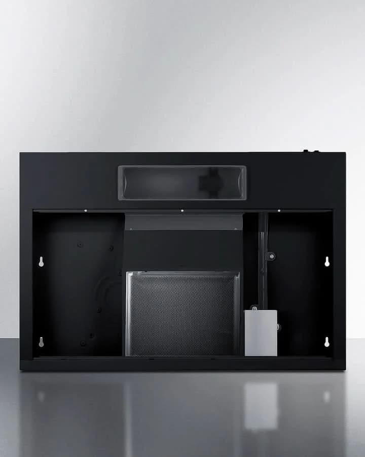 Summit 30 Under Cabinet Convertible Range Hood Black - HC30BB - image 3
