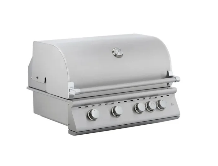 Grandeur Essential 32-inch Built-In 4 Burner Stainless Steel Bbq Grill with Interior Lights - 32BBQEssential