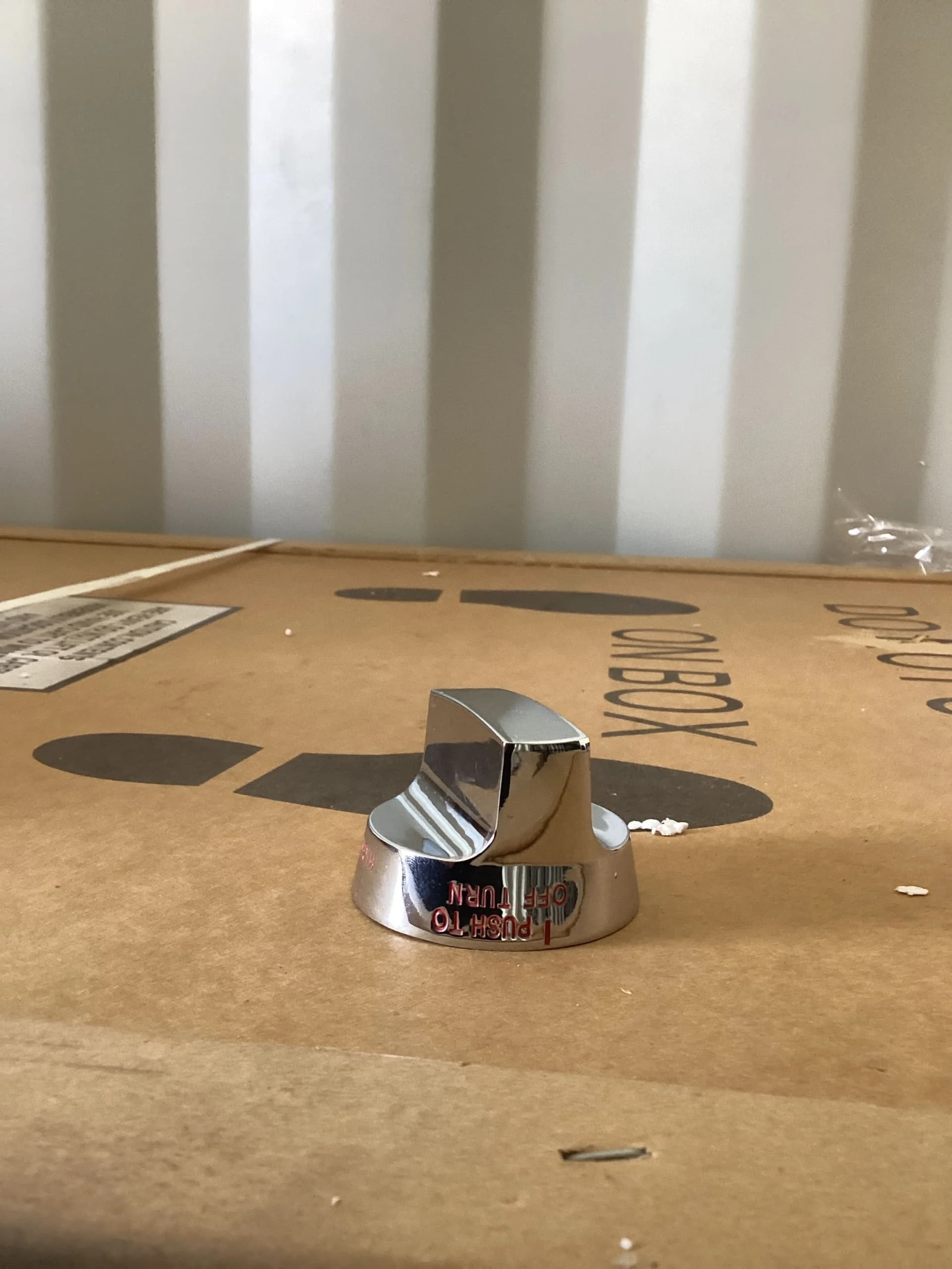 Zinc BBQ Knob (Open Box New)