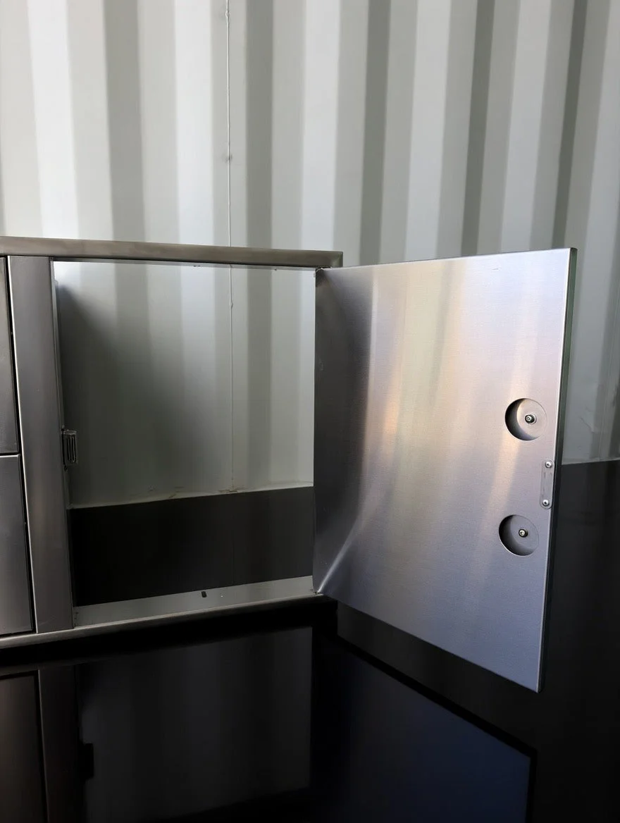 OCI Stainless Steel 32'' 2 Door/ Drawer Combo Open Box- OCI-32CDU-OB - image 5