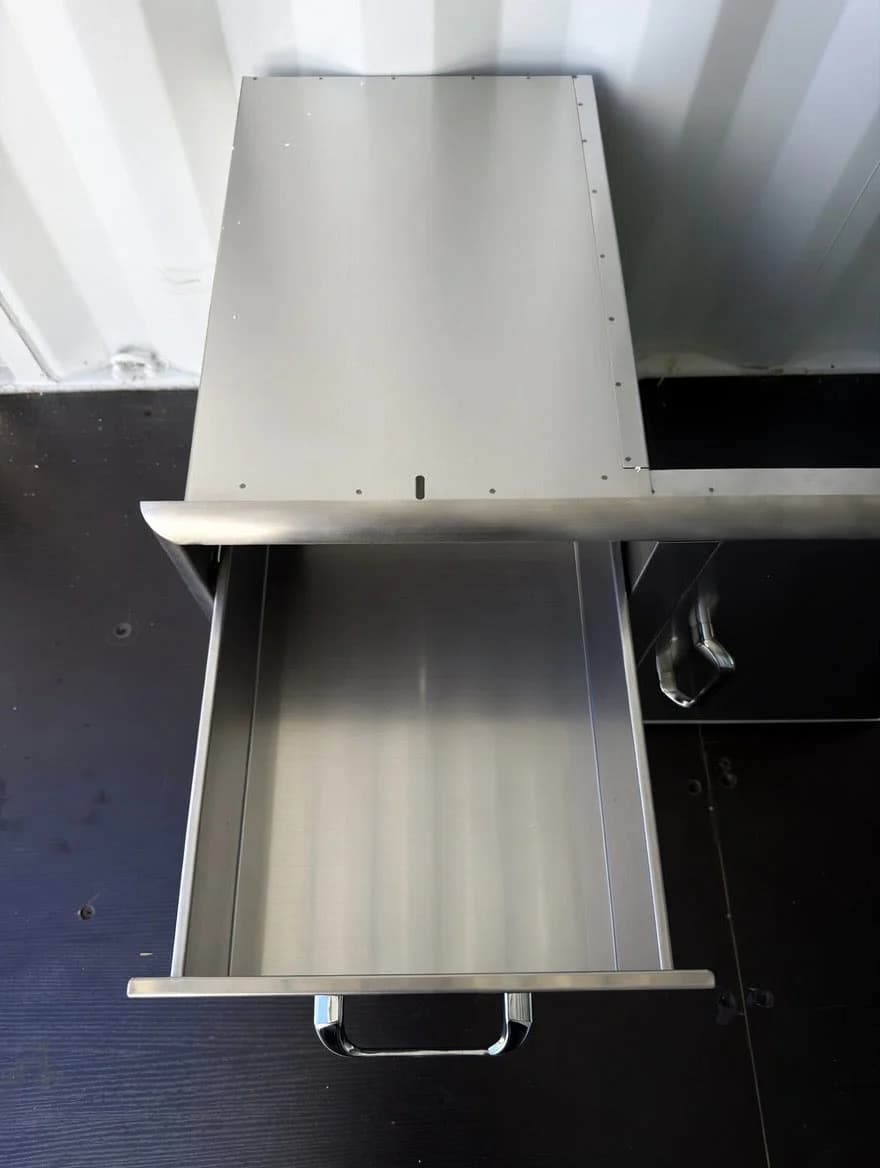 OCI Stainless Steel 32'' 2 Door/ Drawer Combo Open Box- OCI-32CDU-OB - image 7