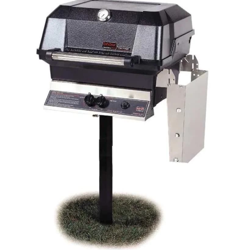 MHP JNR4DD - 23-Inch 2-Burner Built-In Grill with Stainless Steel Grids and Standard Burners - Natural Gas - JNR4DD-N - image 3