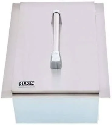 Lion Stainless Steel Drop In Ice Bin With Condiment Tray - L5312 - image 2